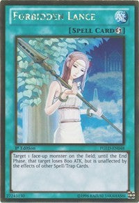 Forbidden Lance [PGLD-EN048] Gold Rare | Exor Games New Glasgow