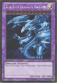 Blue-Eyes Ultimate Dragon [PGLD-EN055] Gold Rare | Exor Games New Glasgow