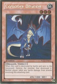 Exploder Dragon [PGLD-EN071] Gold Rare | Exor Games New Glasgow