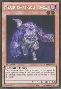 Plaguespreader Zombie [PGLD-EN074] Gold Rare | Exor Games New Glasgow