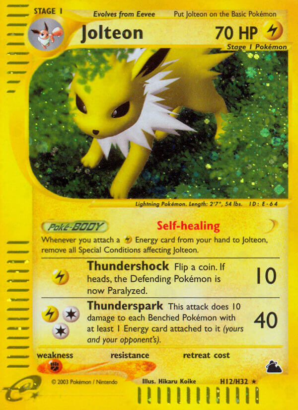 Jolteon (H12/H32) [Skyridge] | Exor Games New Glasgow
