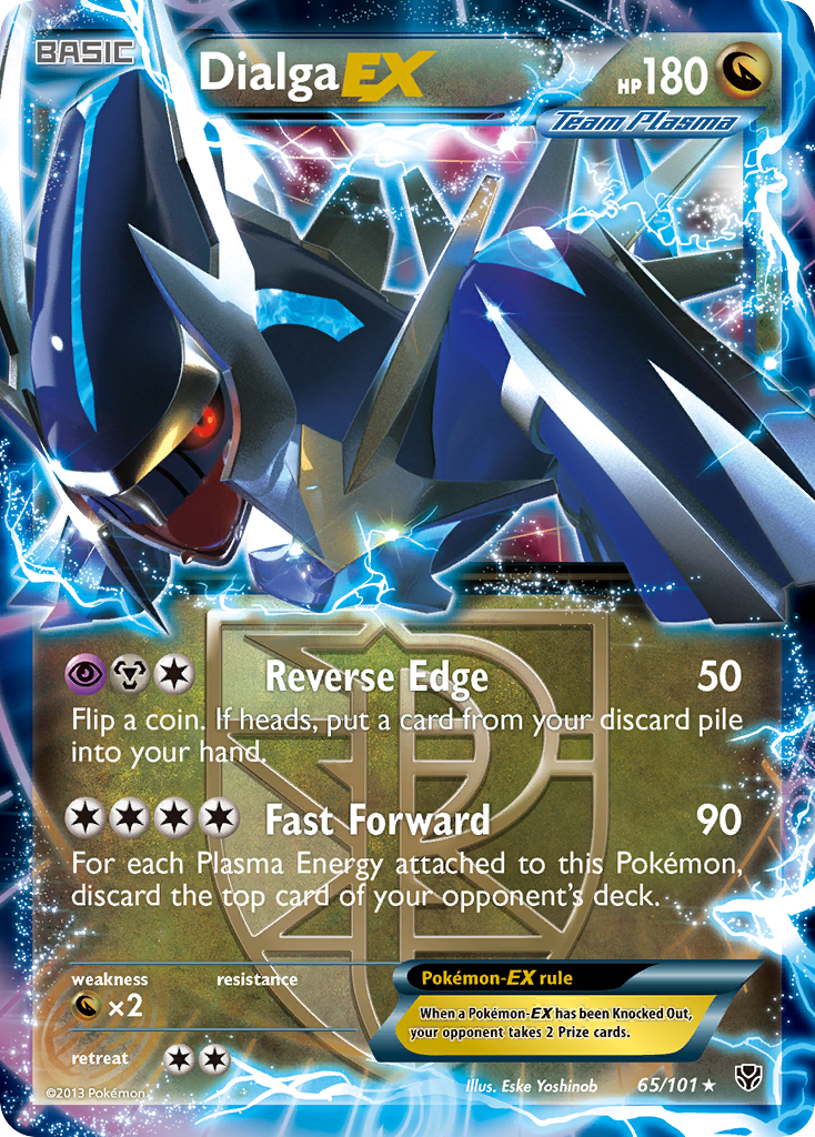 Dialga EX (65/101) [Black & White: Plasma Blast] | Exor Games New Glasgow