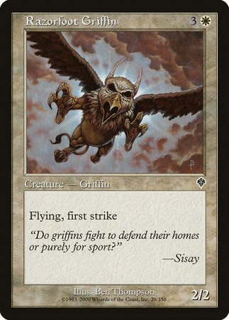 Razorfoot Griffin [Invasion] | Exor Games New Glasgow
