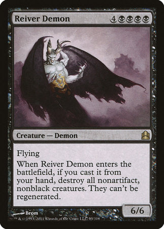 Reiver Demon [Commander 2011] | Exor Games New Glasgow