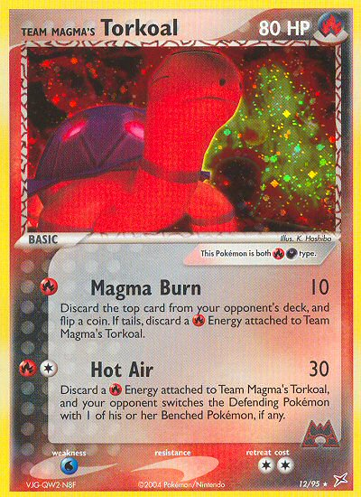 Team Magma's Torkoal (12/95) [EX: Team Magma vs Team Aqua] | Exor Games New Glasgow