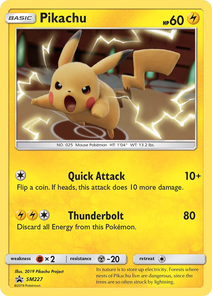 Pikachu (SM227) [Sun & Moon: Black Star Promos] | Exor Games New Glasgow