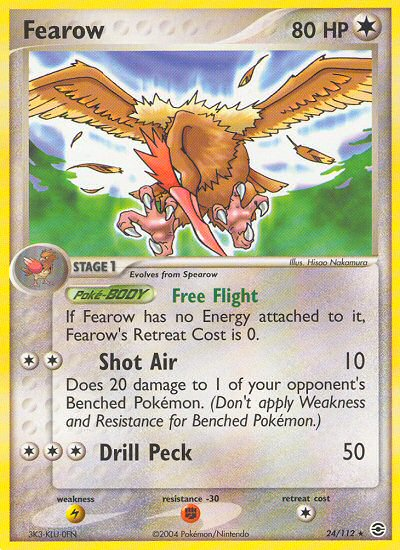 Fearow (24/112) [EX: FireRed & LeafGreen] | Exor Games New Glasgow