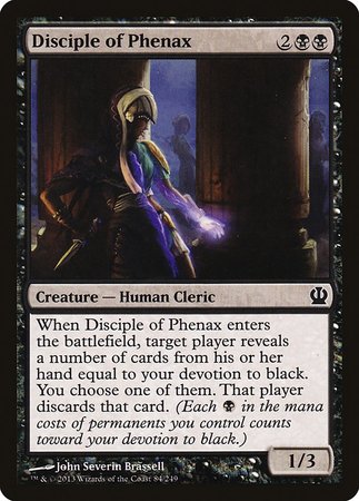 Disciple of Phenax [Theros] | Exor Games New Glasgow