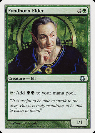 Fyndhorn Elder [Eighth Edition] | Exor Games New Glasgow
