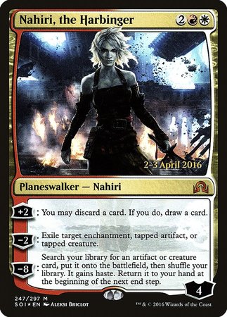 Nahiri, the Harbinger [Shadows over Innistrad Promos] | Exor Games New Glasgow