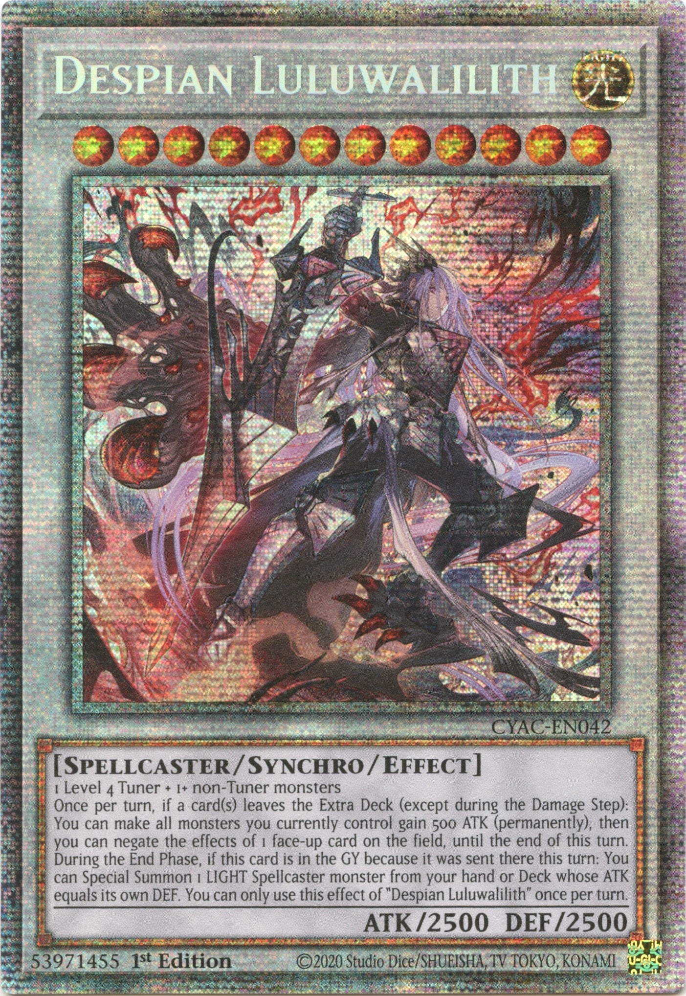 Despian Luluwalilith [CYAC-EN042] Starlight Rare | Exor Games New Glasgow