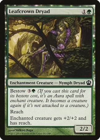 Leafcrown Dryad [Theros] | Exor Games New Glasgow