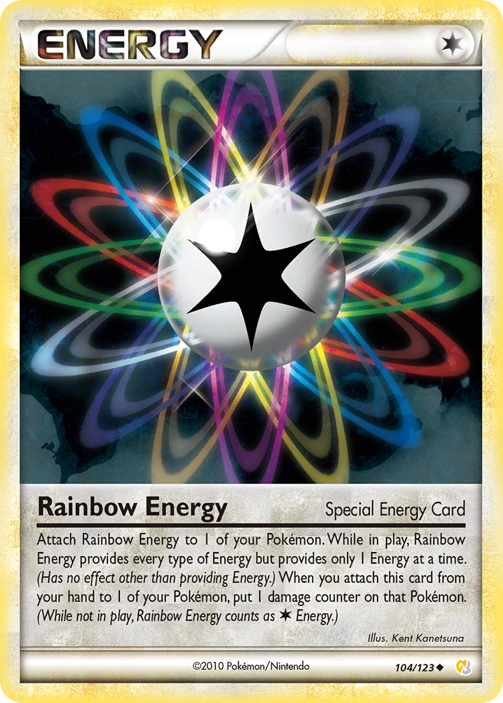 Rainbow Energy (104/123) [HeartGold & SoulSilver: Base Set] | Exor Games New Glasgow