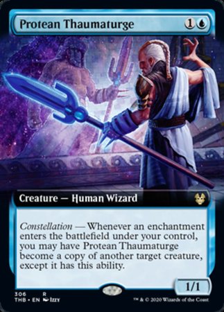 Protean Thaumaturge (Extended Art) [Theros Beyond Death] | Exor Games New Glasgow