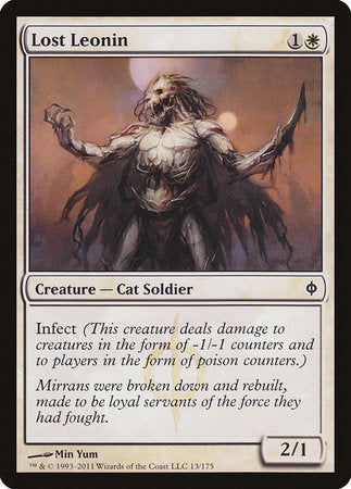 Lost Leonin [New Phyrexia] | Exor Games New Glasgow