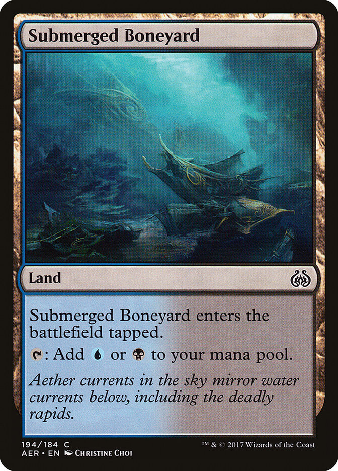 Submerged Boneyard [Aether Revolt] | Exor Games New Glasgow