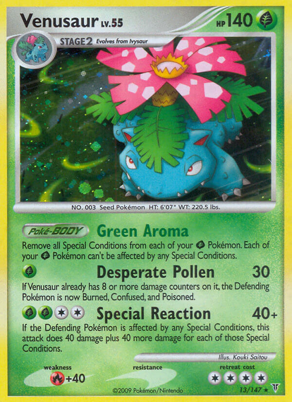 Venusaur (13/147) (Theme Deck Exclusive) [Platinum: Supreme Victors] | Exor Games New Glasgow