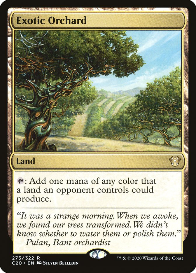 Exotic Orchard [Commander 2020] | Exor Games New Glasgow