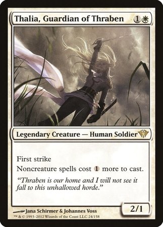 Thalia, Guardian of Thraben [Dark Ascension] | Exor Games New Glasgow