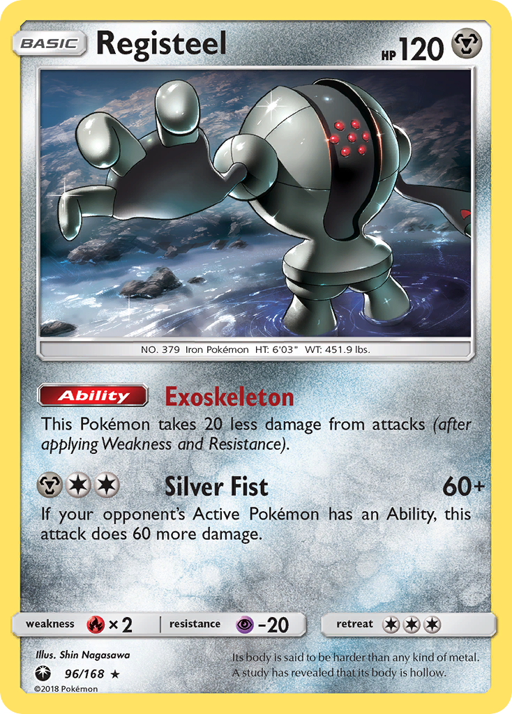 Registeel (96/168) [Sun & Moon: Celestial Storm] | Exor Games New Glasgow