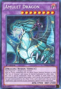 Amulet Dragon [DRLG-EN003] Secret Rare | Exor Games New Glasgow