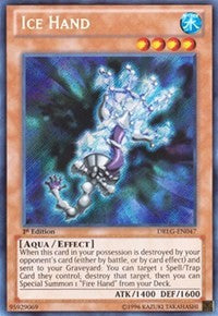 Ice Hand [DRLG-EN047] Secret Rare | Exor Games New Glasgow