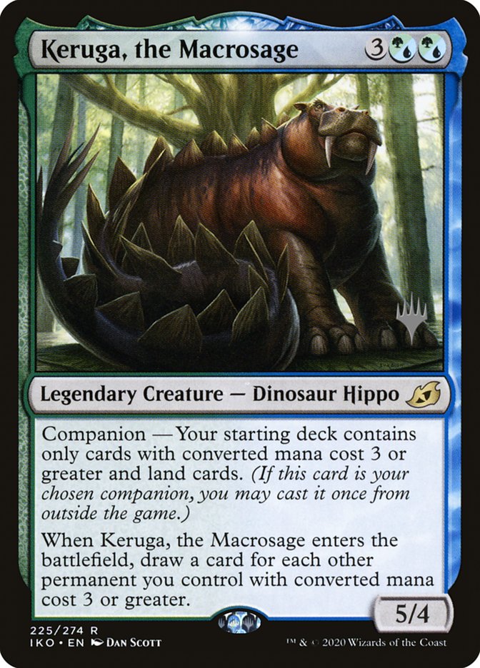 Keruga, the Macrosage (Promo Pack) [Ikoria: Lair of Behemoths Promos] | Exor Games New Glasgow