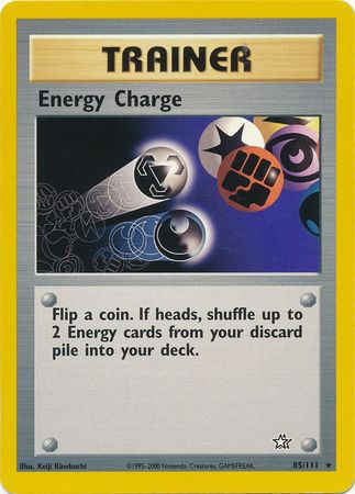 Energy Charge (85/111) [Neo Genesis Unlimited] | Exor Games New Glasgow