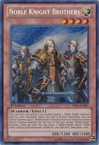 Noble Knight Brothers [PRIO-EN081] Secret Rare | Exor Games New Glasgow