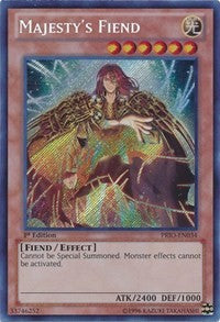 Majesty's Fiend [PRIO-EN034] Secret Rare | Exor Games New Glasgow