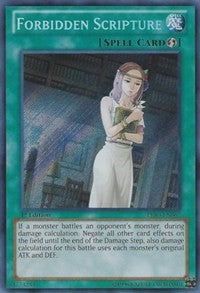 Forbidden Scripture [PRIO-EN067] Secret Rare | Exor Games New Glasgow