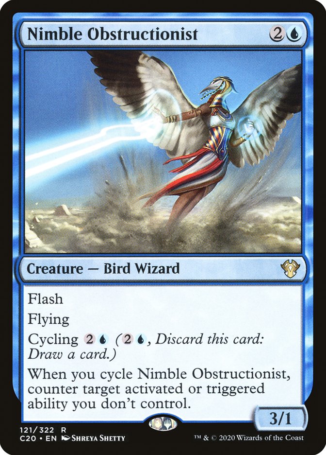 Nimble Obstructionist [Commander 2020] | Exor Games New Glasgow