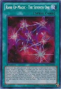 Rank-Up-Magic - The Seventh One [PRIO-EN058] Secret Rare | Exor Games New Glasgow