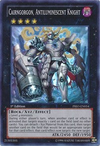 Cairngorgon, Antiluminescent Knight [PRIO-EN054] Super Rare | Exor Games New Glasgow