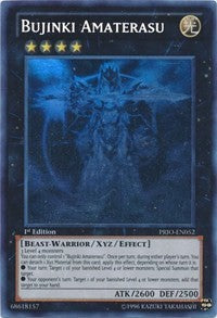 Bujinki Amaterasu (Ghost) [PRIO-EN052] Ghost Rare | Exor Games New Glasgow