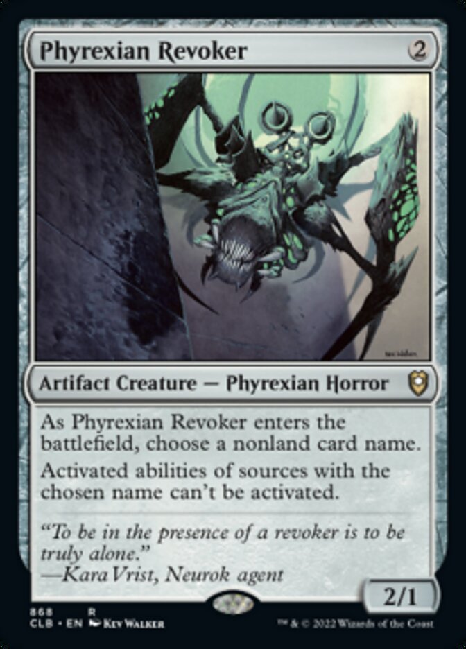 Phyrexian Revoker [Commander Legends: Battle for Baldur's Gate] | Exor Games New Glasgow