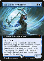 Sea Gate Stormcaller (Extended Art) [Zendikar Rising] | Exor Games New Glasgow