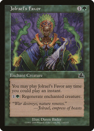 Jolrael's Favor [Prophecy] | Exor Games New Glasgow