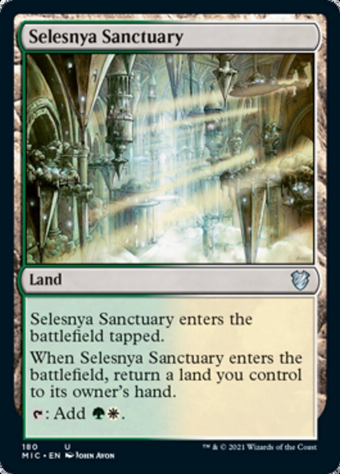 Selesnya Sanctuary [Innistrad: Midnight Hunt Commander] | Exor Games New Glasgow