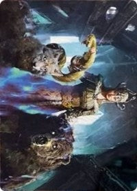 Kolvori, God of Kinship Art Card [Kaldheim: Art Series] | Exor Games New Glasgow