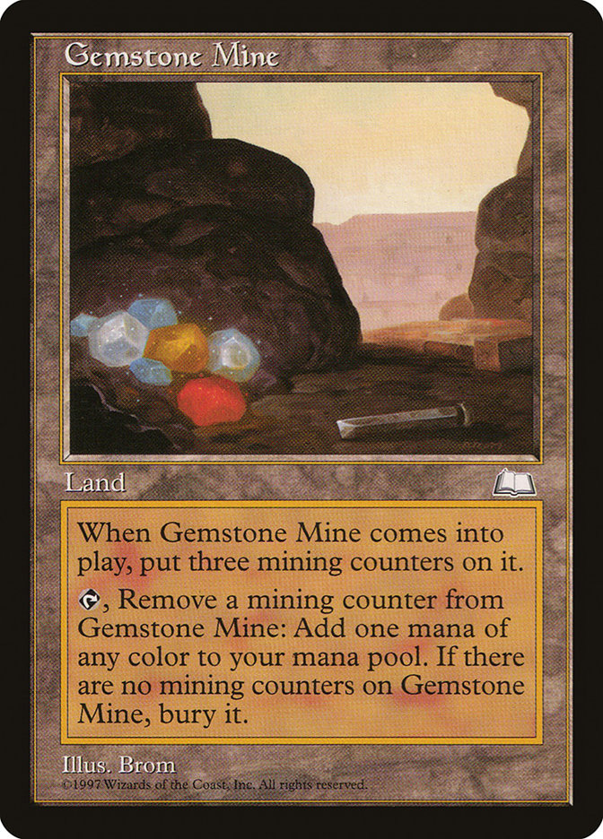 Gemstone Mine [Weatherlight] | Exor Games New Glasgow