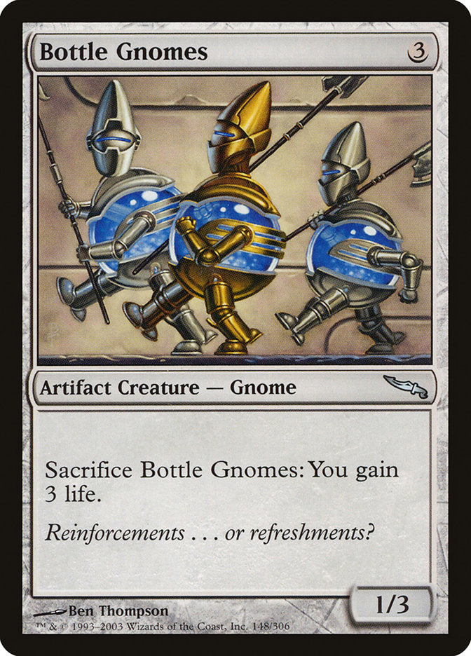 Bottle Gnomes [Mirrodin] | Exor Games New Glasgow