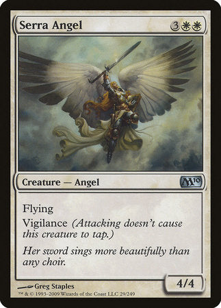 Serra Angel [Magic 2010] | Exor Games New Glasgow