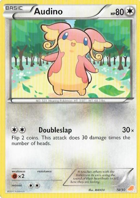 Audino (18/30) [Black & White: Trainer Kit - Excadrill] | Exor Games New Glasgow