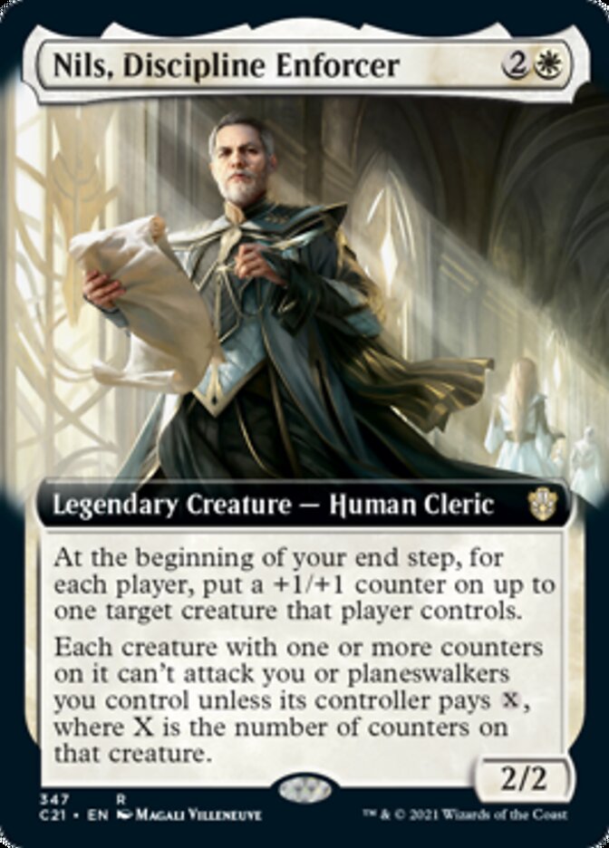 Nils, Discipline Enforcer (Extended) [Commander 2021] | Exor Games New Glasgow
