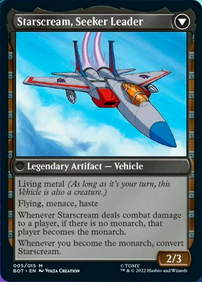 Starscream, Power Hungry // Starscream, Seeker Leader [Universes Beyond: Transformers] | Exor Games New Glasgow