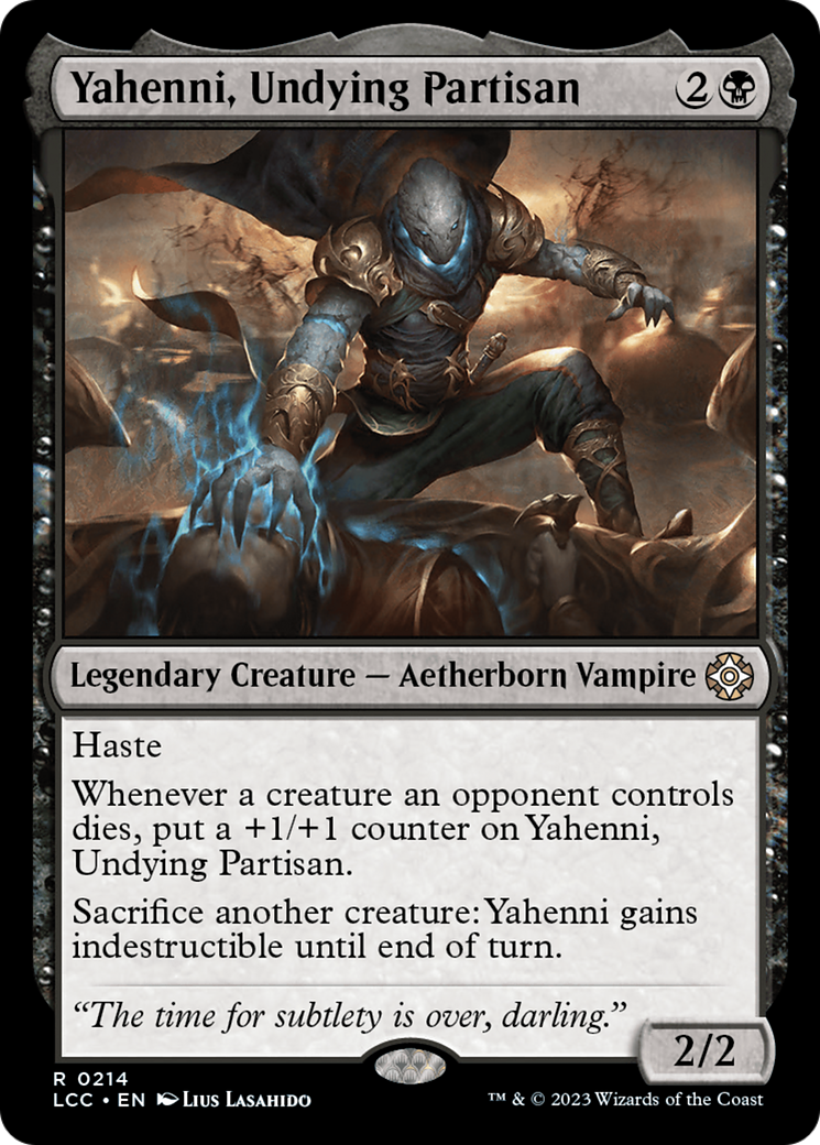 Yahenni, Undying Partisan [The Lost Caverns of Ixalan Commander] | Exor Games New Glasgow