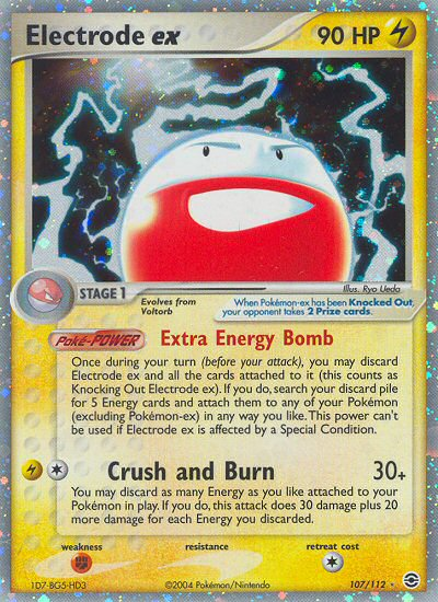 Electrode ex (107/112) [EX: FireRed & LeafGreen] | Exor Games New Glasgow