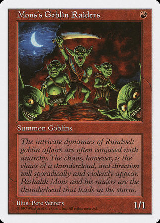 Mons's Goblin Raiders [Fifth Edition] | Exor Games New Glasgow