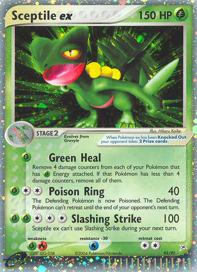 Sceptile ex (93/95) [EX: Team Magma vs Team Aqua] | Exor Games New Glasgow